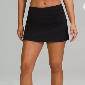 Lululemon pace rival mid rise skirt size 6 regular